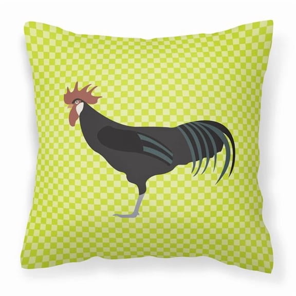 Minorca Ctalalan Chicken Green Fabric Decorative Pillow