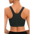 thumbnail image 6 of FUTATA Womens Sports Bras Padded High Support Push Up Bra Racerback Front Zipper Post Op Surgery Bras Wireless Yoga Workout Running Bras Activewear Tank Tops, 6 of 6