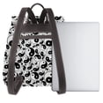 thumbnail image 3 of Honeii Yin And Yang rint Leather Backpack,Trendy Leather Backpack,PU Leather Daypack, Ideal for Work, School, Nurse, College & Travel, 3 of 4