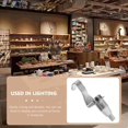 thumbnail image 2 of 40X Adjustable Wire Rope Hooks Picture Rail Display Hanging Hooks Hanging System Accessories,40 x Display hook, 2 of 6
