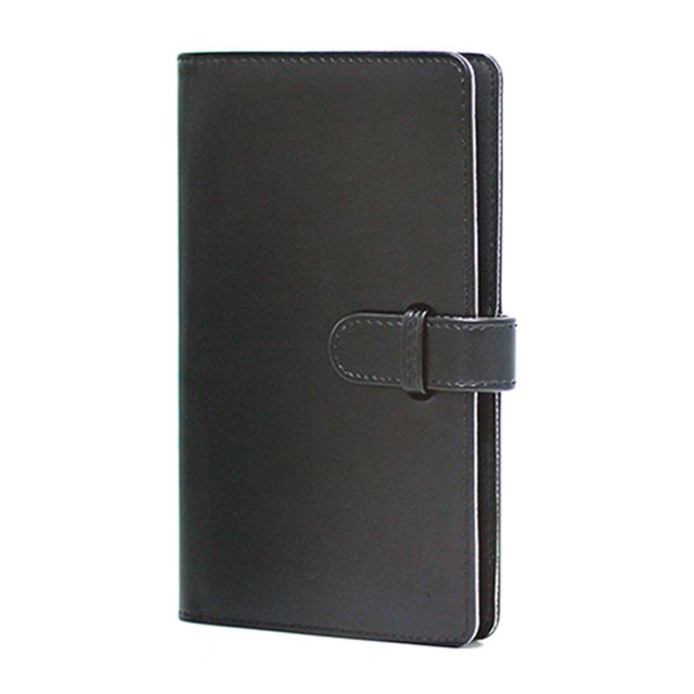 Álbum de fotos retro de PU con 80 bolsillos apto para películas cuadradas para álbumes de cámaras Fujifilm, color negro