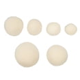 thumbnail image 1 of Bolas De Secado De Lana, Amigables Con La Piel, Reducen El Tiempo De Secado, 6 Piezas, Bola Suavizante De Telas Para El Hogar, 1 of 7