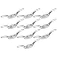 thumbnail image 1 of Rope Cleat, with 20 Screw Boat Rope Cleats Hook 2in Stainless Steel Non-Rusting  for Ropes Blinds for Curtains for Sun Screens Shades, 1 of 7