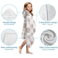 thumbnail image 7 of Fairy Princess Mushroom Pattern Hooded Bath Towel，50"x30" for Ages 3 To 12 Kids, Quick Dry Lightweight Soft Microfiber Hood Beach Towel Cover Up for Kids, 7 of 7