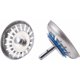 thumbnail image 1 of Colador de fregadero de acero inoxidable Sus304, tapón de fregadero, coladores de cocina, filtro de fregadero, tapón de fregadero, cesta coladora de fregadero, 2 piezas, Sunny, 1 of 3