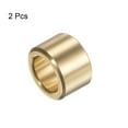 thumbnail image 3 of Uxcell Sleeve Bearings 1/4" x 3/8" x 1/4" Wrapped Oilless Bushings Brass Alloy 2 Pack, 3 of 4