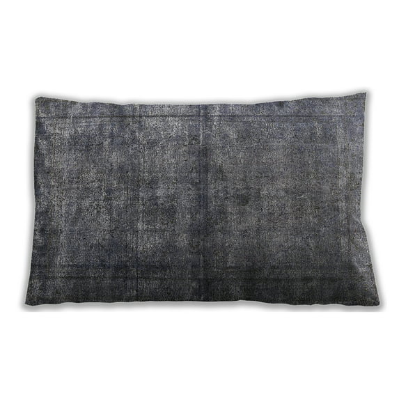 Ahgly Company Indoor Rectangular Mid-Century Modern Lumbar Throw Pillow, 13 inch by 19 inch