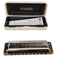 thumbnail image 6 of Hohner Marine Band Diatonic Harmonica, Key of C Major, 6 of 12
