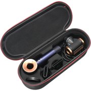 Hard Case for Hair Dryer Portable Travel Storage Bag Fits Supersonic Style Dryers and Accessories Color Black