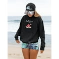 thumbnail image 2 of Buon Ferragosto Cute Melon Hoodie Women -Image by Shutterstock, Female 4X-Large, 2 of 4