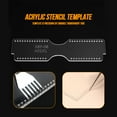 thumbnail image 4 of Clear Acrylic Template DIY  Lighter Pouch Stencil Leather Craft Accessories DIY Tool, 4 of 8
