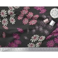 thumbnail image 2 of Soimoi polyester Crepe Fabric Artistic Flower Print Sewing Fabric Yard 42 Inch Wide, 2 of 3