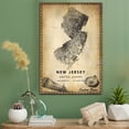 thumbnail image 3 of New Jersey US Map Poster, New Jersey road Map Art Poster, Canvas,, New Jersey US Map Canvas - 89AZ1296, 3 of 6