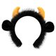 thumbnail image 5 of Conjunto de disfraces de Halloween, suministros para fiestas, accesorios de animales para cosplay, disfraces Banda para el pelo negra, 5 of 9