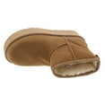 thumbnail image 2 of UGG Bottes à Plateforme Mini Classic pour Femmes, Châtaigne, 9, 2 of 5