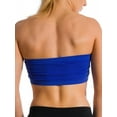 thumbnail image 4 of 5-PACK Stretch Sports Bra Wire Free Bandeau With Removable Pads Yoga, 4 of 4