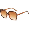 thumbnail image 6 of Oversized Rectangle Sunglasses Women's Sun Glasses Men's Vintage Eyewear UV400, 6 of 6