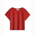 thumbnail image 5 of Boys and Girls T Shirt Summer Short Sleeve Round Neck Short Sleeve 3 17 Years Long Sleeve Tops for Little Girls 5-6 Years, 5 of 5