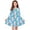 A473 Light Blue, variant on Xdegoge Classic Kids Girls Easter Dress Cute Bunny Egg Graphic Printed Tween Summer Sundress Knee Length Swing Long Sleeve Spring Holiday Event Outfit Casual Daily Play Wear for Teen