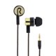 thumbnail image 2 of Modelos de explosión cableado trenzado auriculares chapados en la oreja teléfono móvil MP3, 2 of 8