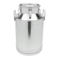 thumbnail image 4 of ToppiJoy Stainless Steel Milk Can, 15.85 Gallons, Leak-Proof Design, Large Capacity Food Storage Container for Milk, Honey & Grains, 4 of 11