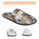 thumbnail image 3 of Balery Cartoon Bear Pantuflas de Casa de Felpa Silenciosas con Diseño Estampado, Zapatillas Cómodas Antideslizantes de Algodón para Interior-Large, 3 of 8