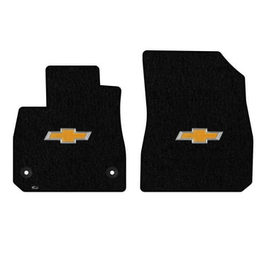 Lloyd Mats Custom Fit Floor Mats for Chevy Malibu 2016-ON LogoMat 2Pc Set Black (New Body)