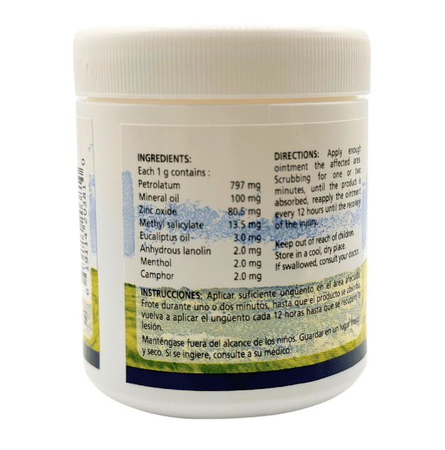 La Vaquita Bálsamo Blanco Ointment 3.52oz (100g)- Fast-Acting Relief for Muscles & Joints - Soothing Balm with Menthol, Camphor, and Eucalyptus Oil