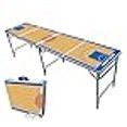 thumbnail image 3 of 8-Foot Professional Beer Pong Table - New York Basketball Court, 3 of 4