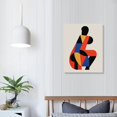 thumbnail image 3 of COMIO Boho Wall Art Mid Century Modern Decor Canvas Prints Set of 6 Black And White Neutral Abstract Boho Wall Decor for Bedroom Living Room Bathroom UNFRAMED, 3 of 4