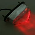 thumbnail image 4 of Almencla Motorcycle Street Bike ATV 10 LED Stop Brake Lamp Tail Rear Light Clear Lens, 4 of 8