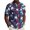 002Dark Blue, variant on Hogleaql Mens Patriotic 4th Of July Shirts 4th Of July American Flag Graphic Short Sleeve Shirts Collared Button Down Fashion Summer Beach Casual Outfits Navy L