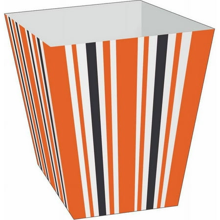 Halloween Stripes Shaped Treat Boxes, 4-Pack