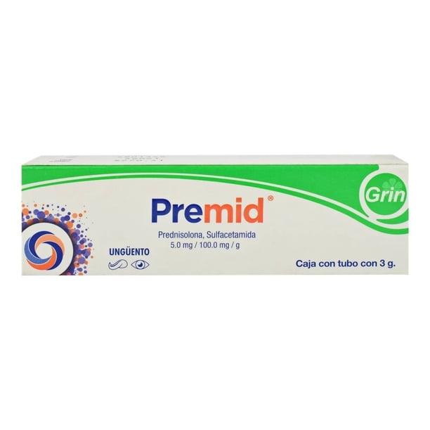 Premid 5.0 mg/100.0 mg/g ungüento tubo con 3 g | Walmart en línea