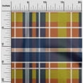 thumbnail image 1 of oneOone Cotton Silk Fabric Madras Check Print Fabric By Yard 42 Inch Wide, 1 of 4