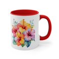thumbnail image 4 of Gulf Coast Online Hibiscus Mug For Mom 11oz Ceramic Accent Coffee Cup Gift, 4 of 4