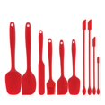 thumbnail image 1 of Moyic Juego de espátulas de silicona de grado alimenticio, 10 Uds., utensilios de cocina resistentes al calor, juego de raspador multifuncional para Utensilios de cocina Moyic HA022361-00, 1 of 1