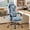 Blue-DJY, variant on Nextay Ergonomic Office Chair with Footrest, High-Back Gaming Chair with Linkage Armrests, 300Lbs Capacity Fabric Swivel Chair Green