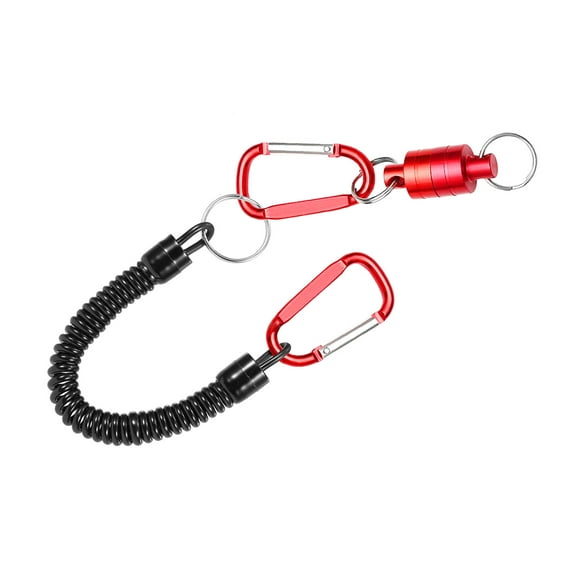 Fly Fishing Magnetic Net Release Holder Fishing Lanyard Magnetic Keeper Magnet Clip Landing Net Connector