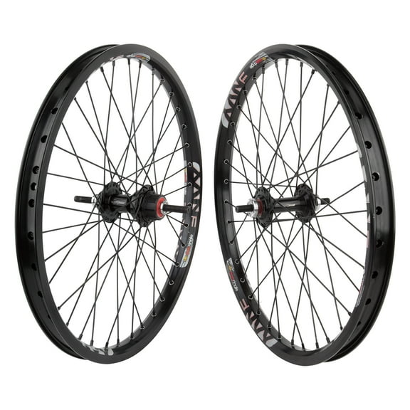Sun Envy Welded BMX Wheelset 20x1.75 Black 36-Hole