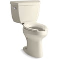 thumbnail image 1 of Kohler K-3519 Highline Pressure Lite 1.0 Gpf Two-Piece Elongated Toilet, 1 of 2