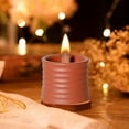 thumbnail image 6 of Gmogad Industrial Cement Candle Holder 3.35" Flameless Aromatherapy Cup for Home Decor Romantic Tabletop Centerpiece Beige Modern Ornament, 6 of 6