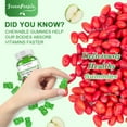 thumbnail image 2 of (2Pack)Berberine Gummies 1500mg with Ceylon Cinnamon - Sugar Free Berberine Supplement - for Immune Support & Brain Function - 120 Apple Gummies, 2 of 6
