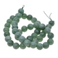 thumbnail image 1 of jifeng Rond Jade Pierre Entretoise Libre Perles pour la Fabrication de Bijoux Perles 15 "Grossiste 8 Mm, 1 of 9