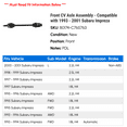 thumbnail image 2 of Front CV Axle Assembly - Compatible with 1993 - 2001 Subaru Impreza 1994 1995 1996 1997 1998 1999 2000, 2 of 2