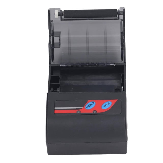 Thermal Receipt Printer, Easy To Set BT Portable Receipt Printer US Plug 100-240V Clearly Printing for Supermarkets