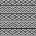 thumbnail image 1 of Ahgly Company Machine Washable Indoor Square Transitional Silver Gray Area Rugs, 4' Square, 1 of 7