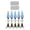 Colorful-large, variant on Spinner Fishing Lure with Auto Attractant Release Realistic Fly Pattern Hardware Saltwater Freshwater Use