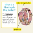 thumbnail image 3 of Country Brook Petz® 1 1/2 inch Watercolor Peonies Martingale Dog Collar, Medium, 3 of 7