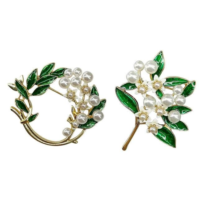 VERDANVERSE 2Ud Corsage Con Para Sombrero Pañuelo Formas De Guirnalda Y Ramo